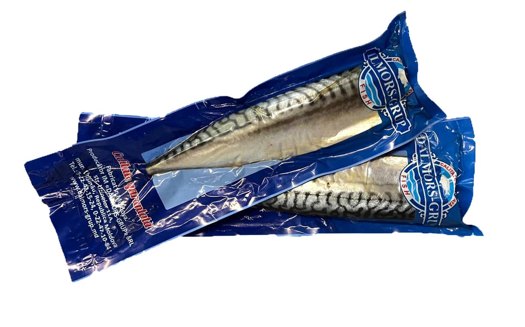 Macrou sărat mașcat în vacum