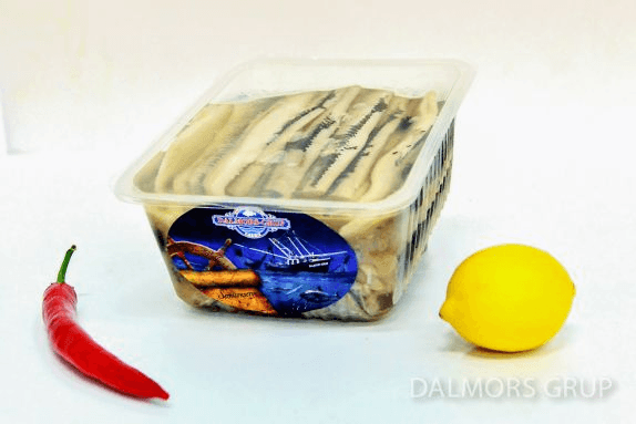 Hering, fileu în ulei cu măsline, 2 kg 2*112 lei