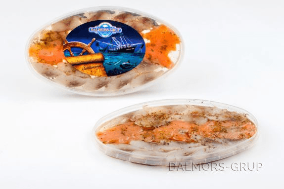 Asorti: somon, macrou, hering în ulei 200g