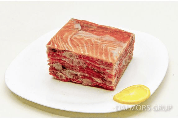 Coloana vertebrala de somon congelat (taiat),kg