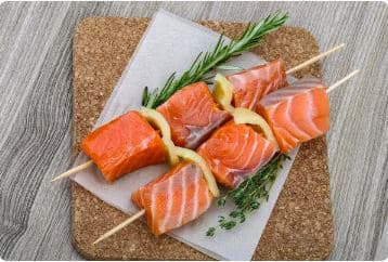 Frigarui din somon marinat 500 g (semifabricat congelat)