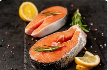 Steak din pastrav marinat 700 g (semifabricat congelat)